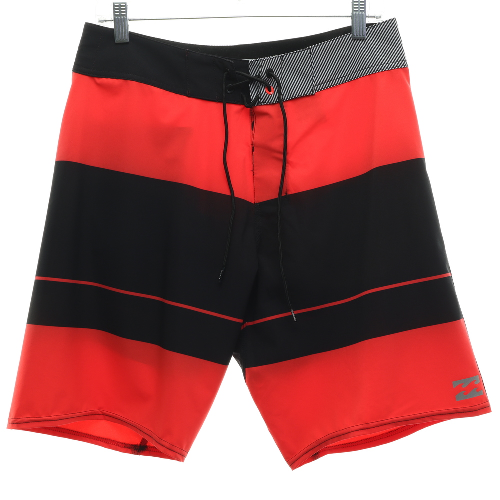 Billabong PRO 19" TAJ Burrow Board Shorts Men 30 Black/Red